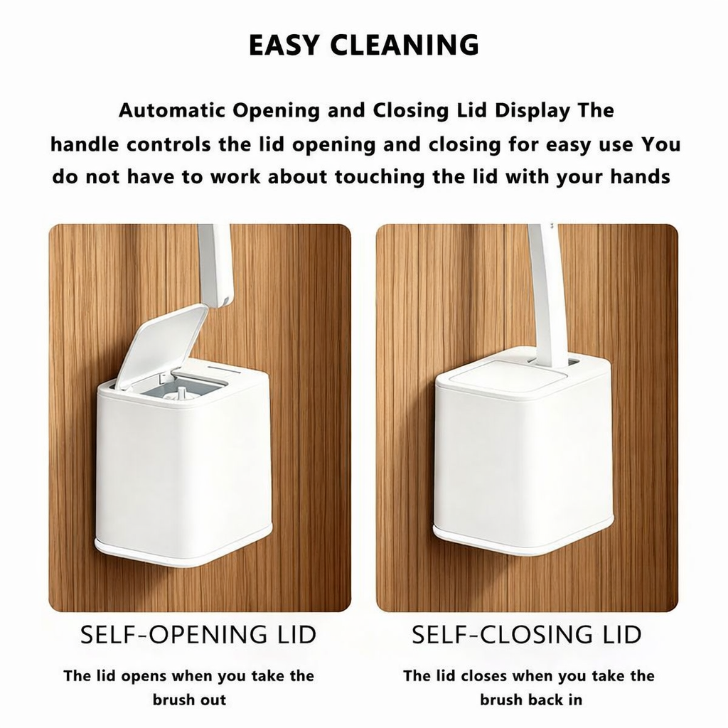 Disposable Toilet Brush Set (+12 Refills)