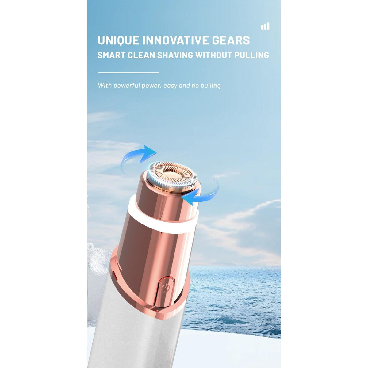 Premium 2-in-1 Facial Hair Remover & Nose Trimmer