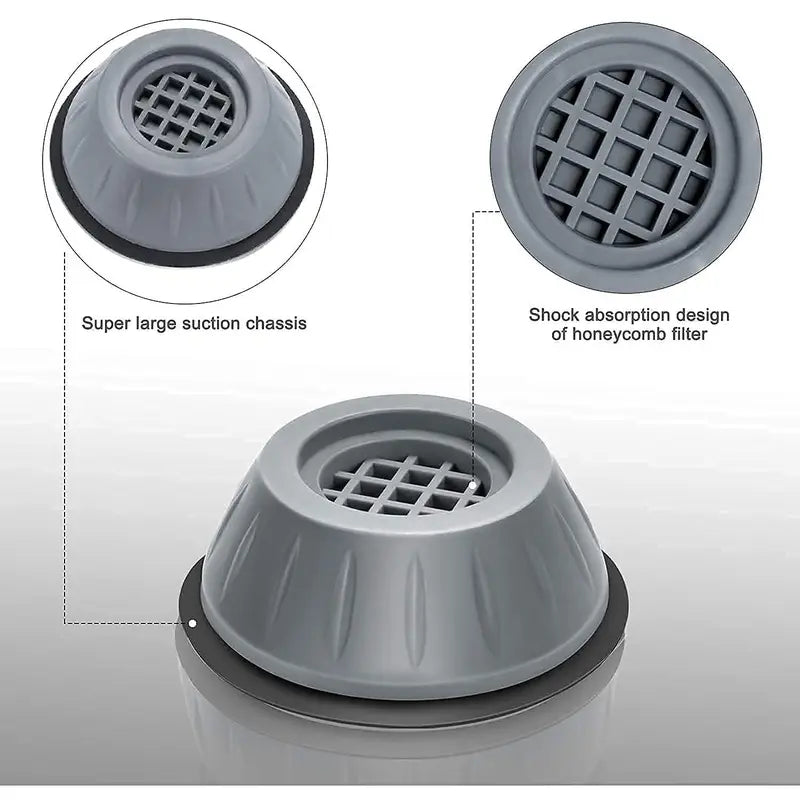 4-Piece Shock-Absorbing Appliance Pads