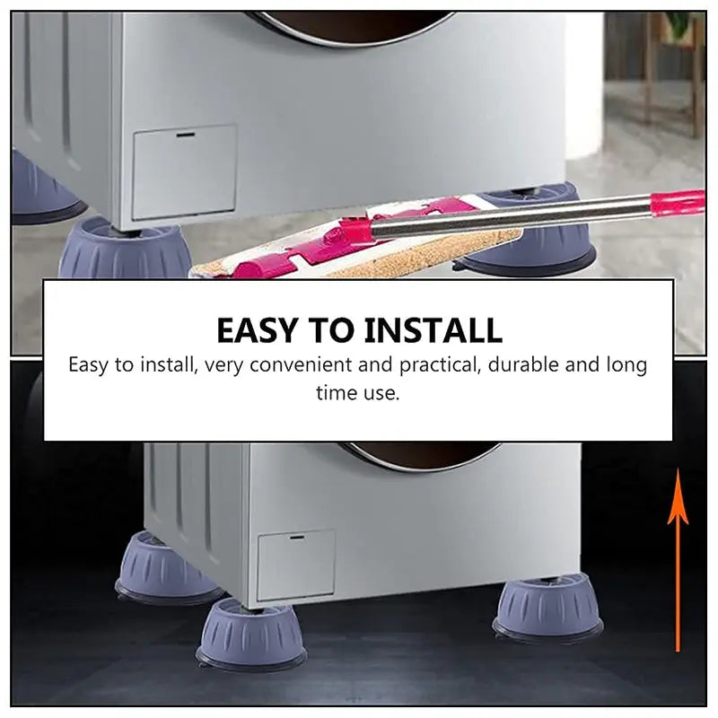 4-Piece Shock-Absorbing Appliance Pads
