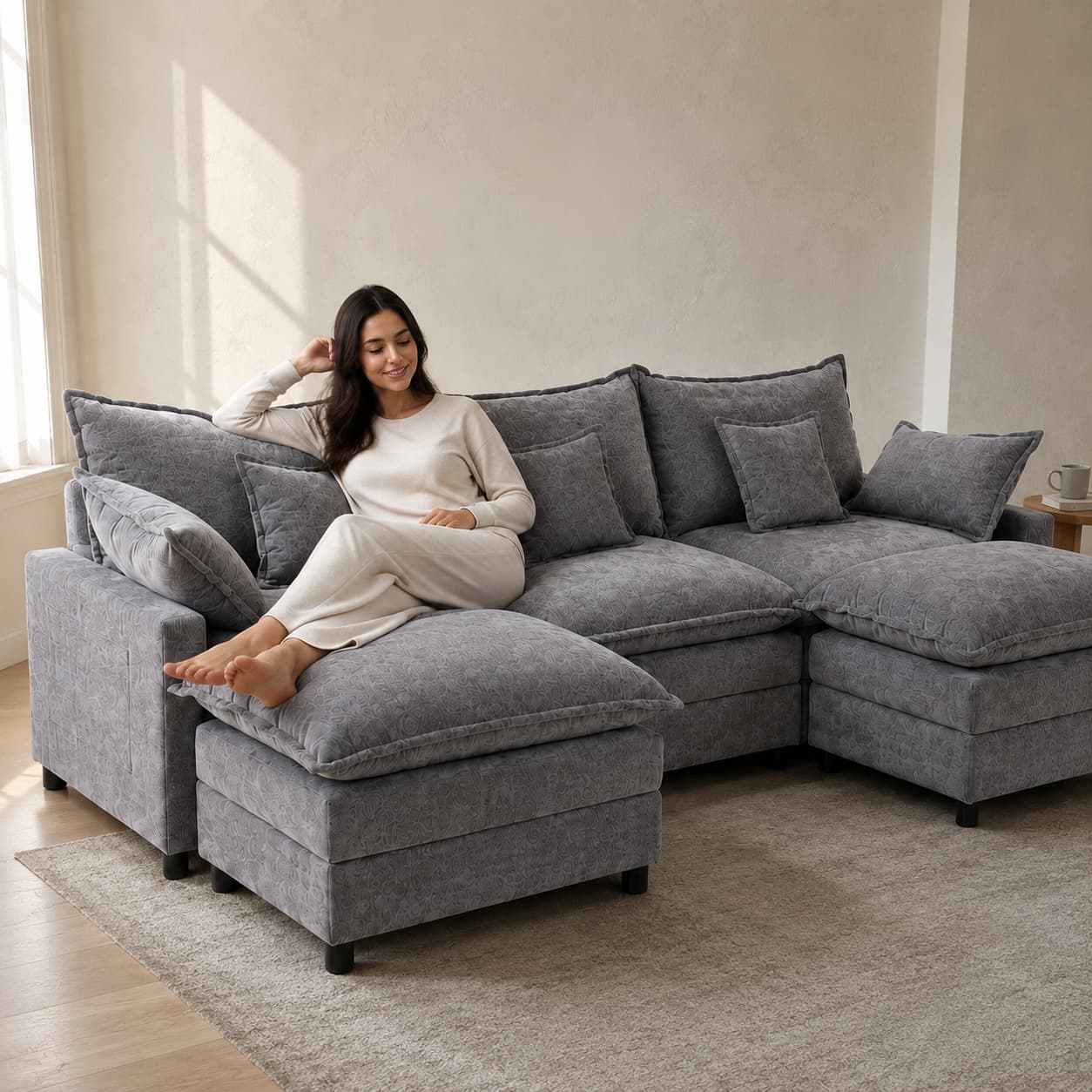 Get The Softness You Want Without A Flimsy, Shifting Couch